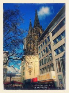 Kölner Dom vom Wallrafplatz 